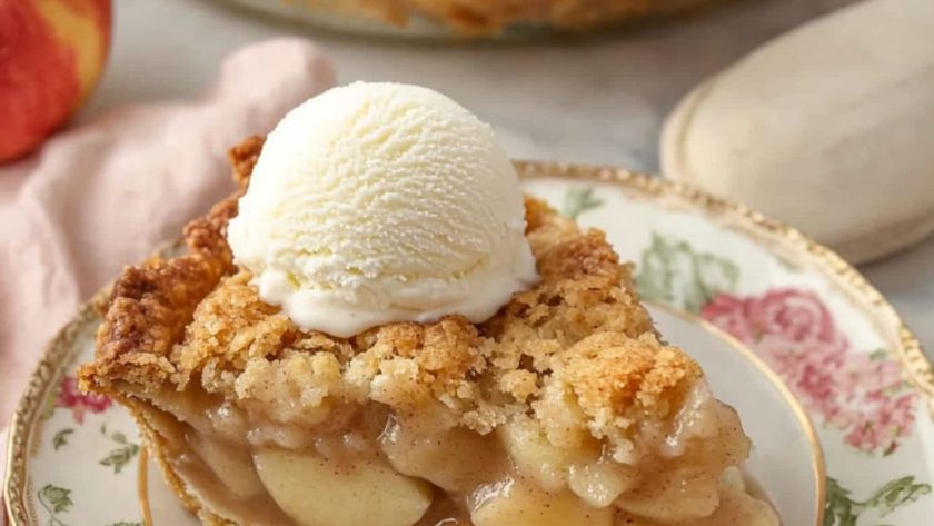 Jamie Oliver Apple Crumble Pie