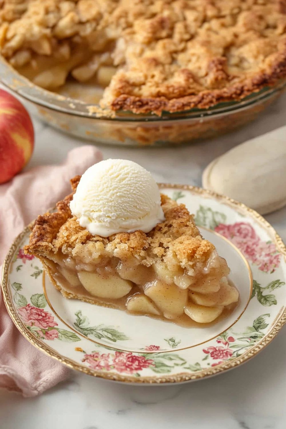 Jamie Oliver Apple Crumble Pie