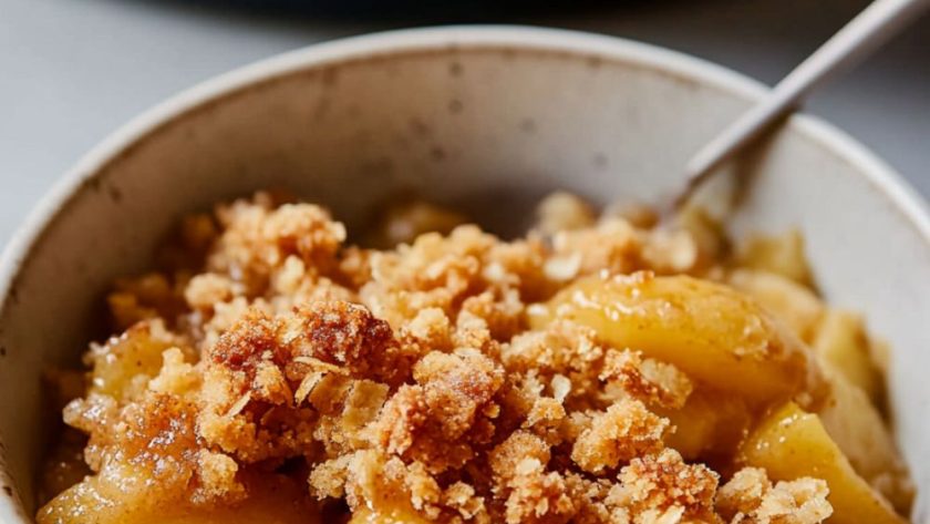 Jamie Oliver Autumn Apple Crumble