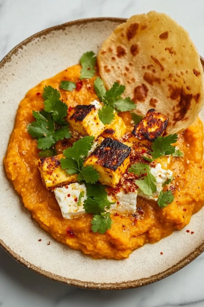 Jamie Oliver Butternut Squash Dal and Paneer