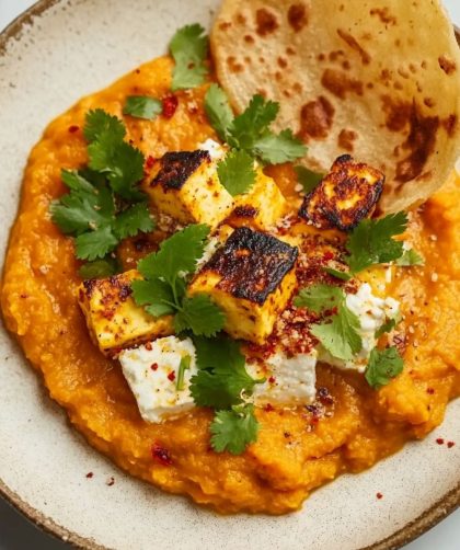 Jamie Oliver Butternut Squash Dal and Paneer