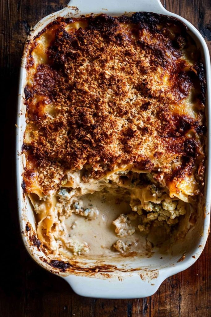 Jamie Oliver Cauliflower Cheese Lasagne