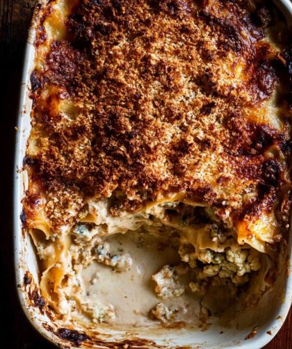 Jamie Oliver Cauliflower Cheese Lasagne