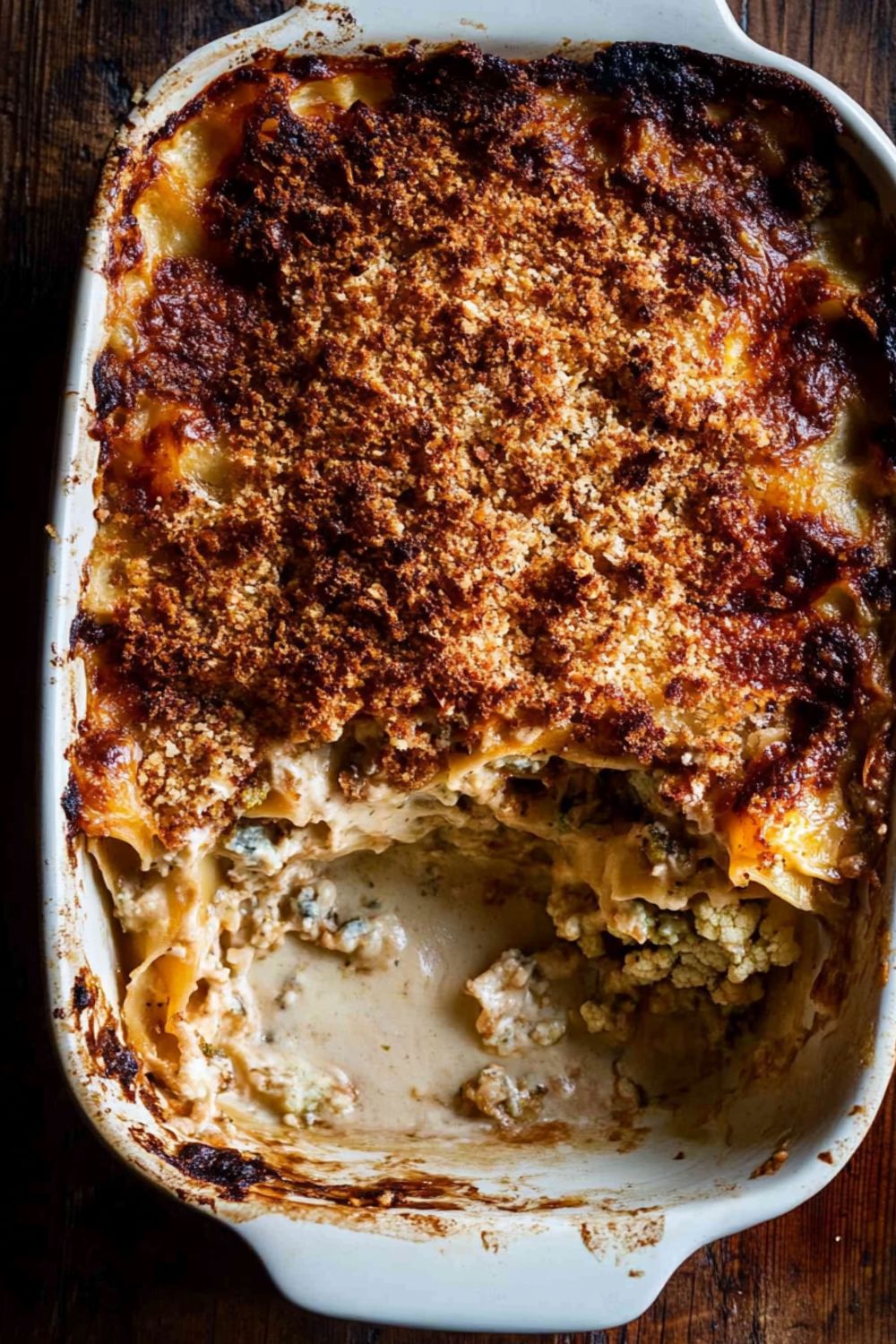 Jamie Oliver Cauliflower Cheese Lasagne