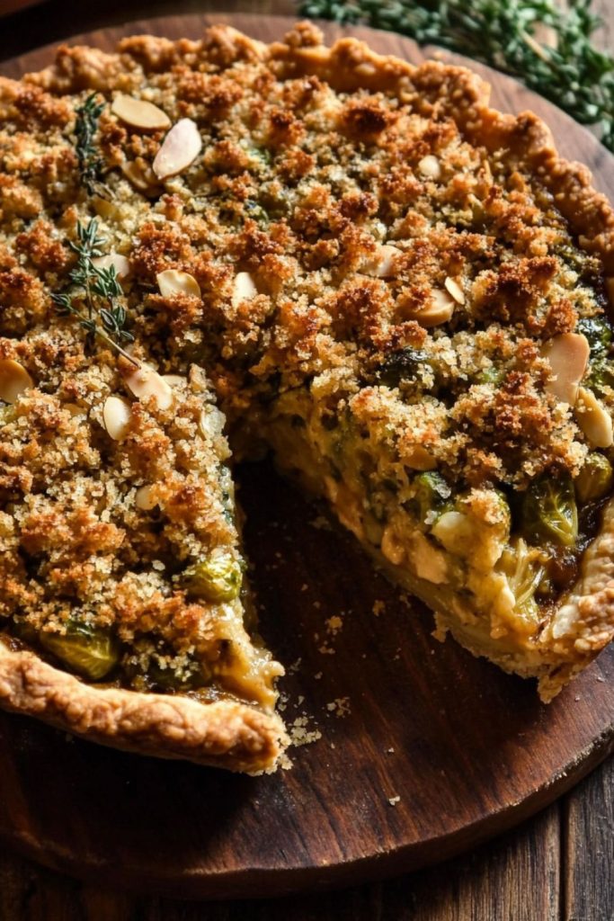 Jamie Oliver Chestnut Brussels Sprouts Pie