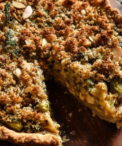 Jamie Oliver Chestnut Brussels Sprouts Pie