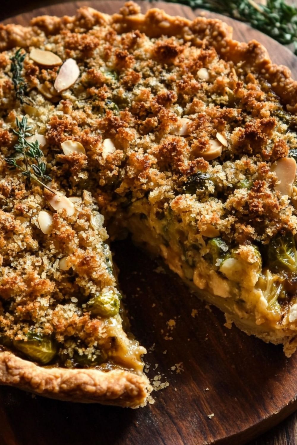 Jamie Oliver Chestnut Brussels Sprouts Pie