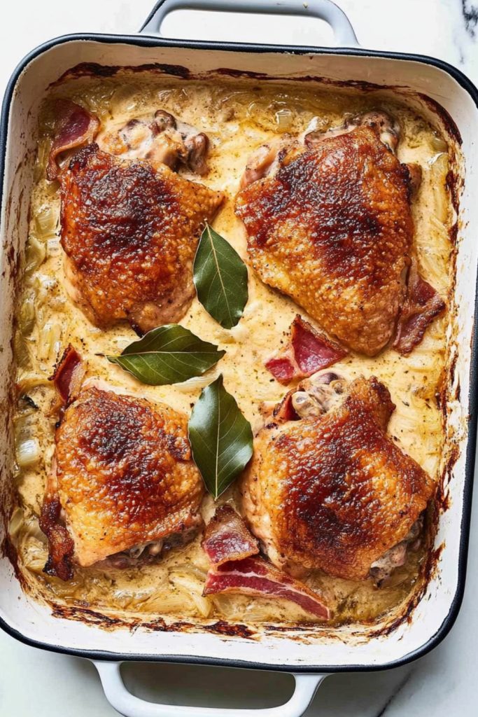 Jamie Oliver Chicken In Baked Bread Sauce