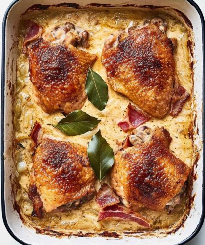 Jamie Oliver Chicken In Baked Bread Sauce