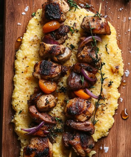 Jamie Oliver Chicken & Pancetta Party Skewers