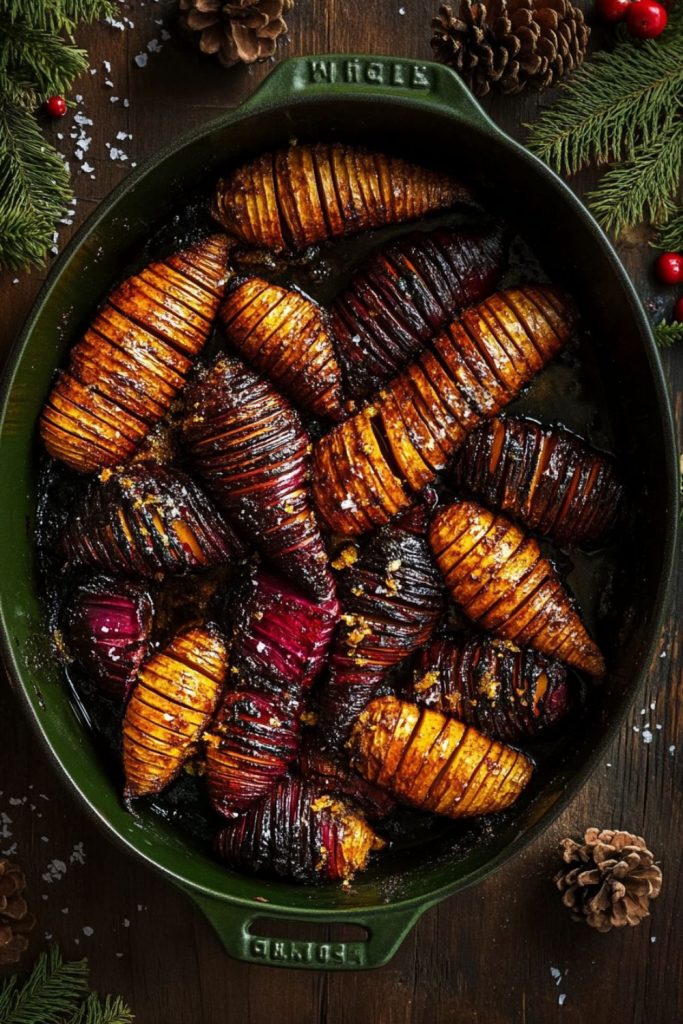 Jamie Oliver Hasselback Root Veg