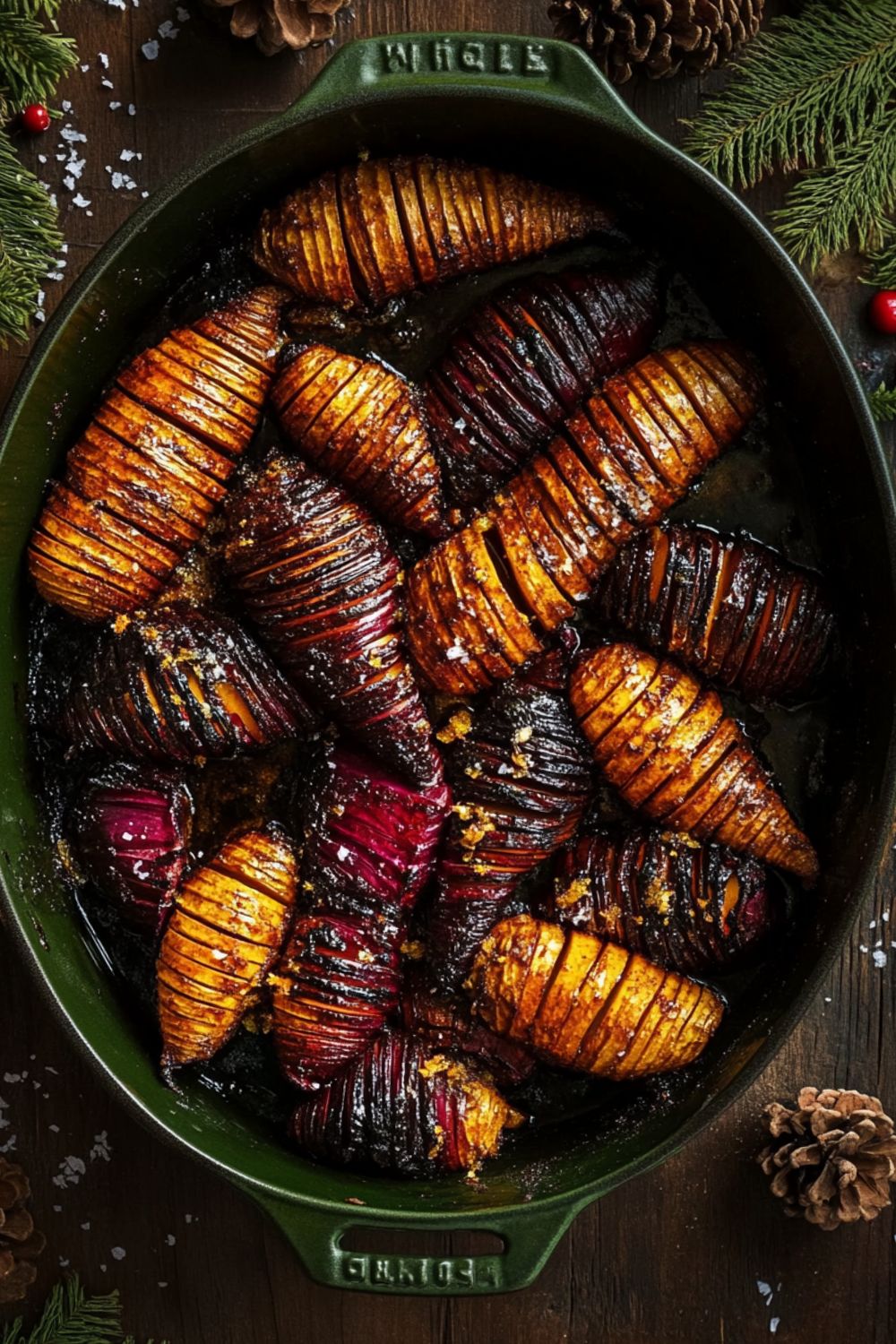 Jamie Oliver Hasselback Root Veg