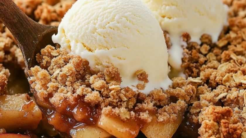 Jamie Oliver Healthy Apple Crumble