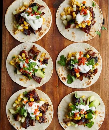 Jamie Oliver Pork Belly Tacos