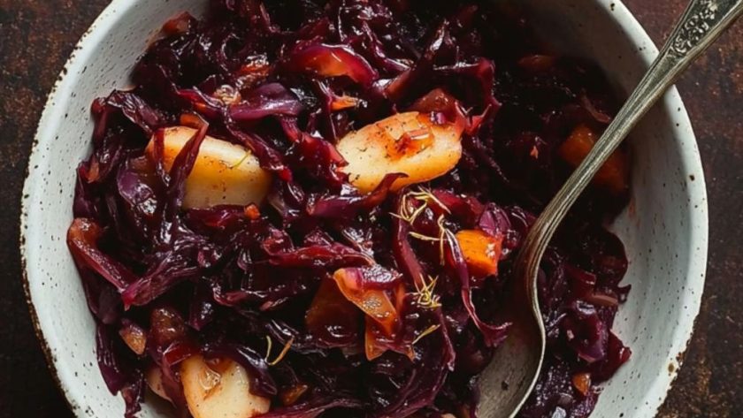 Jamie Oliver Slow-Cooker Red Cabbage