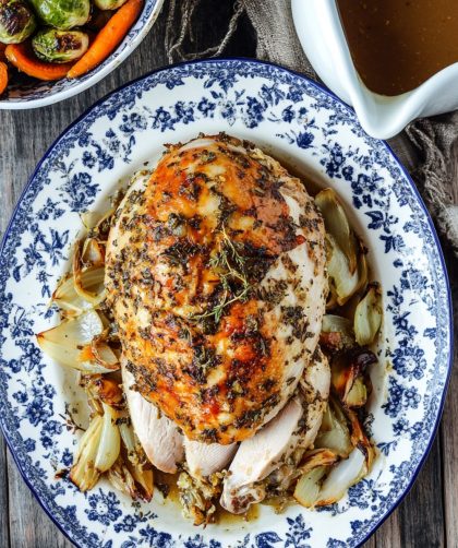 Jamie Oliver Slow-Cooker Turkey Crown