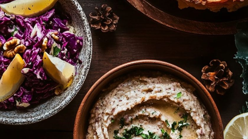 Jamie Oliver Smoked Trout Pâté & Red Cabbage Slaw