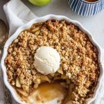 Jamie Oliver Toffee Apple Crumble