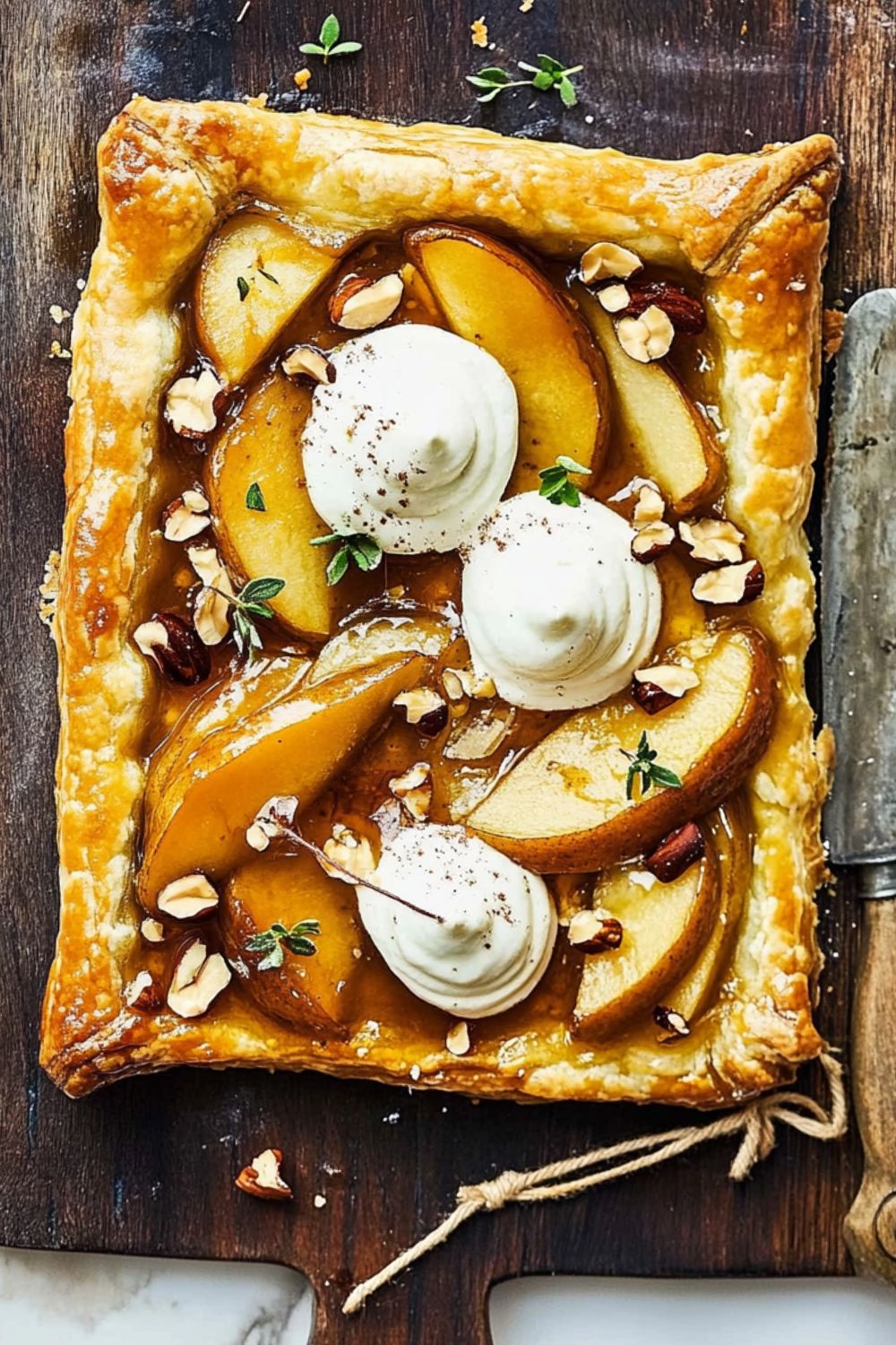 Jamie Oliver Traybaked Pear & Ginger Tarte Tatin