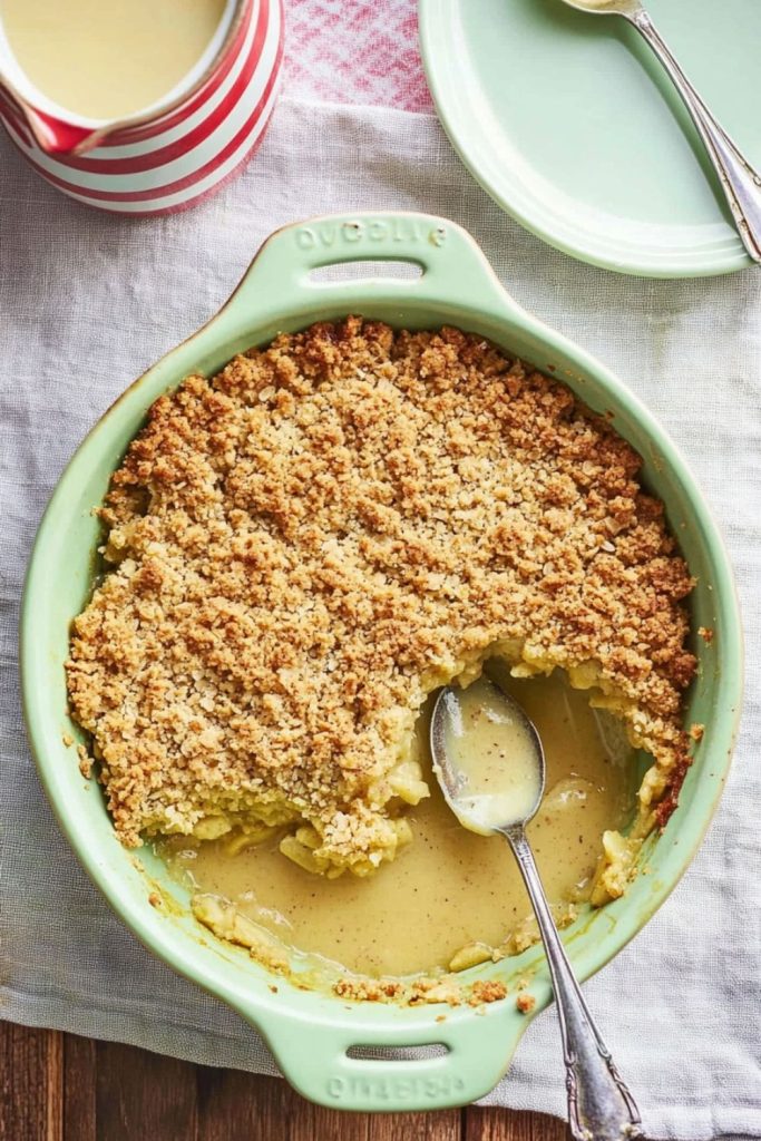 Jamie Oliver Vegan Apple Crumble