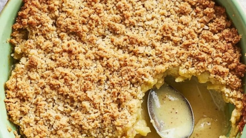 Jamie Oliver Vegan Apple Crumble