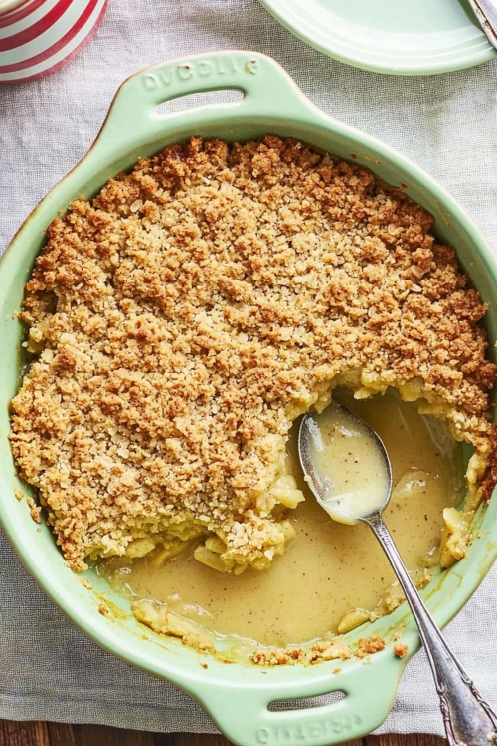 Jamie Oliver Vegan Apple Crumble