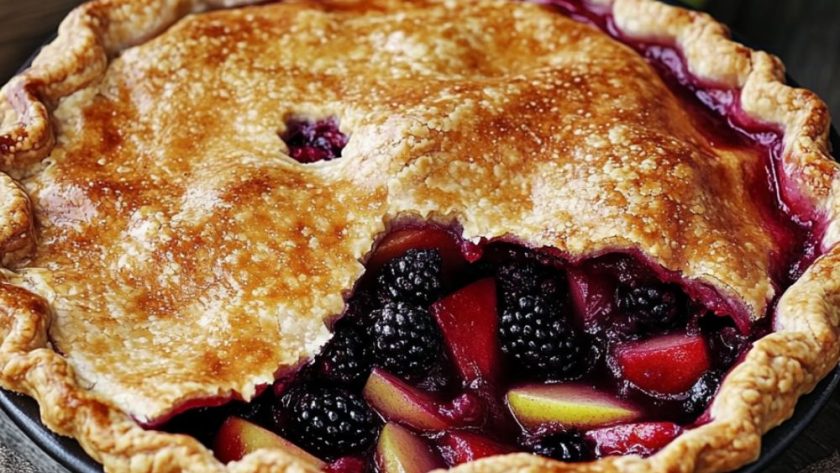 Jamie Oliver Apple And Blackberry Pie