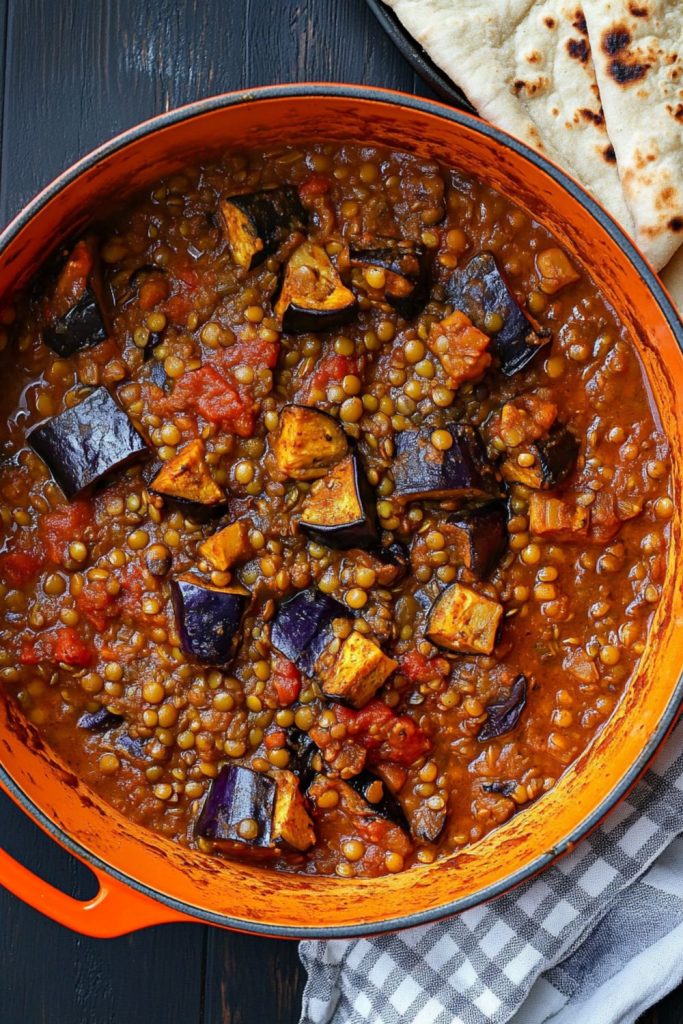 Jamie Oliver Aubergine And Lentil Curry