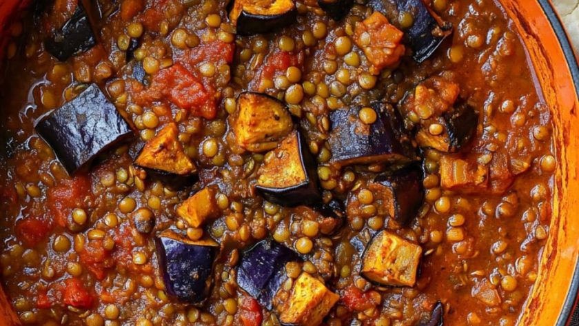 Jamie Oliver Aubergine And Lentil Curry