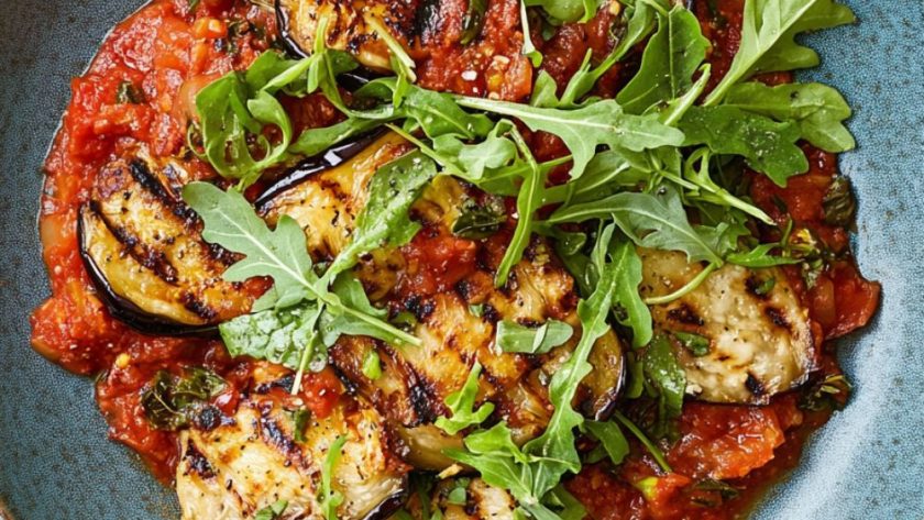 Jamie Oliver Aubergine Breadcrumbs