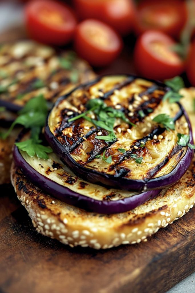 Jamie Oliver Aubergine Bruschetta