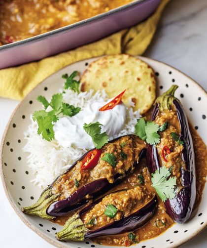 Jamie Oliver Aubergine Curry