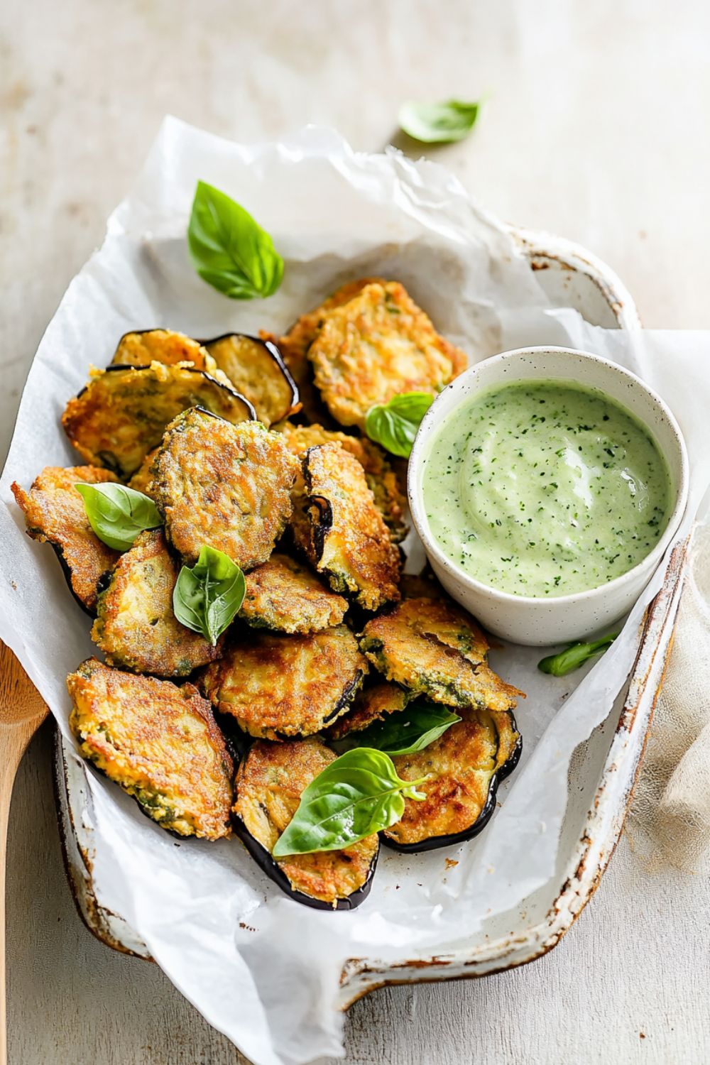 Jamie Oliver Aubergine Fritters