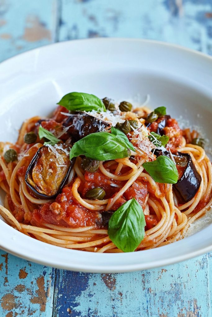 Jamie Oliver Aubergine Pasta