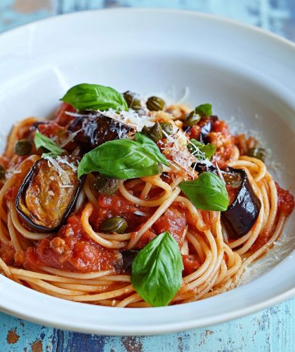 Jamie Oliver Aubergine Pasta