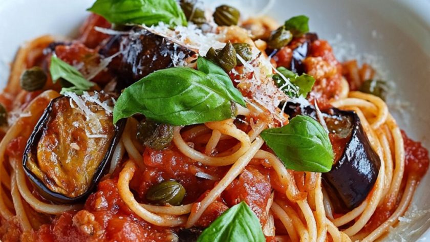 Jamie Oliver Aubergine Pasta