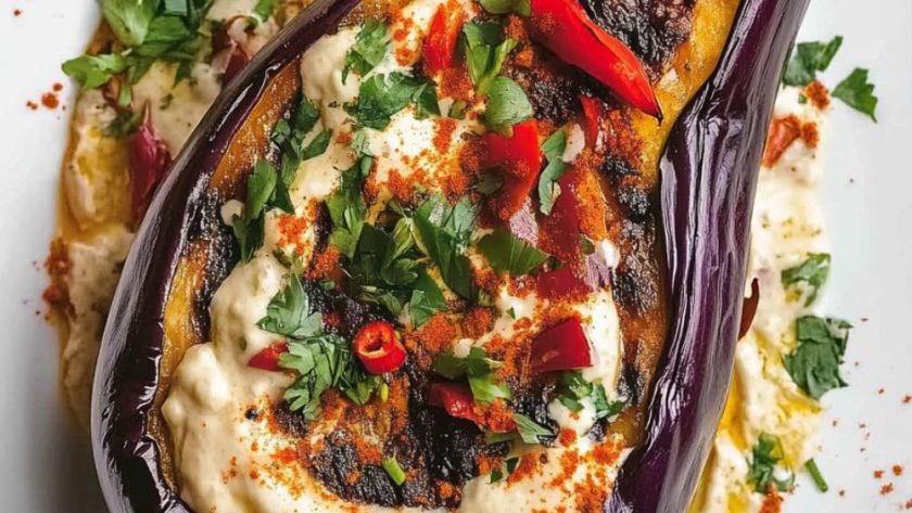 Jamie Oliver Grilled Aubergine