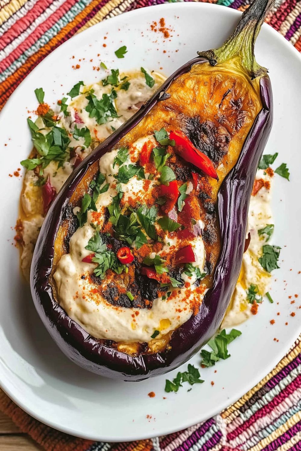 Jamie Oliver Grilled Aubergine