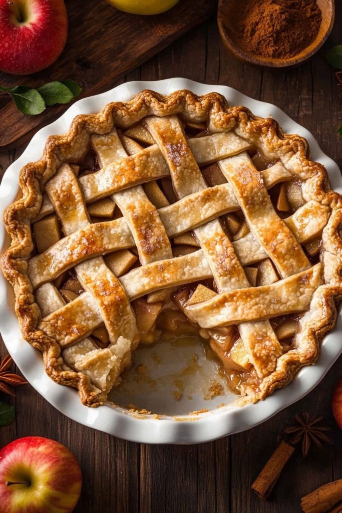 Jamie Oliver Lattice Apple Pie