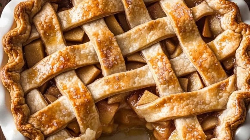 Jamie Oliver Lattice Apple Pie