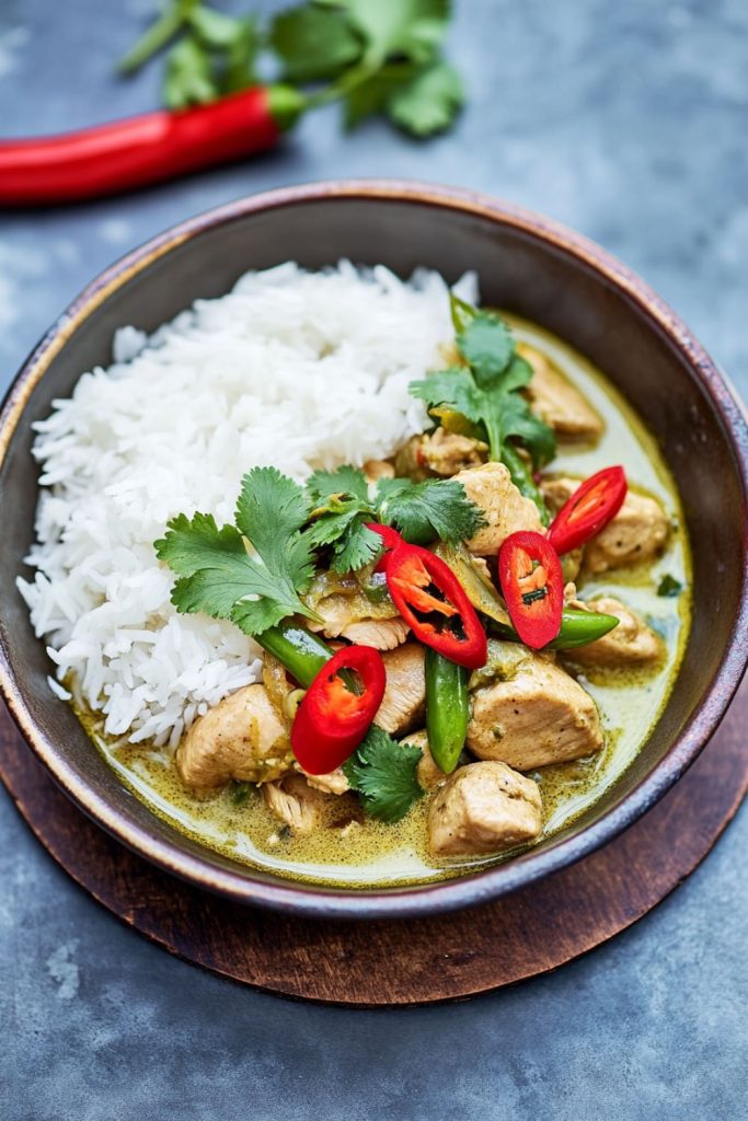 Jamie Oliver Thai Green Curry Aubergine