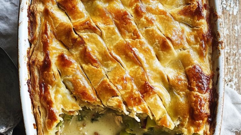 Jamie Oliver Turkey And Leek Pie