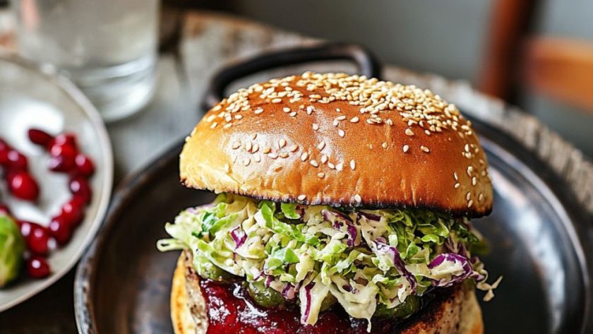 Jamie Oliver Turkey Burger