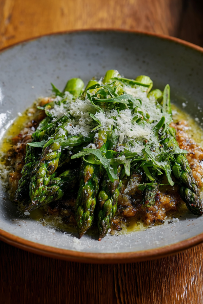 Cheat’s Mushroom & Asparagus Risotto Bowl Recipe
