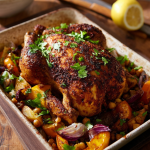 Harissa Roast Chicken Traybake Recipe