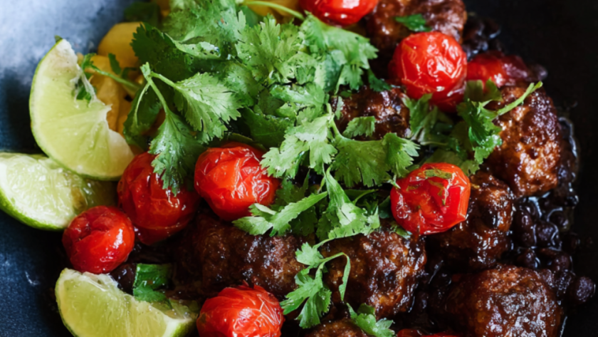 Jamie Oliver Air Fryer Chilli con Carne Meatballs