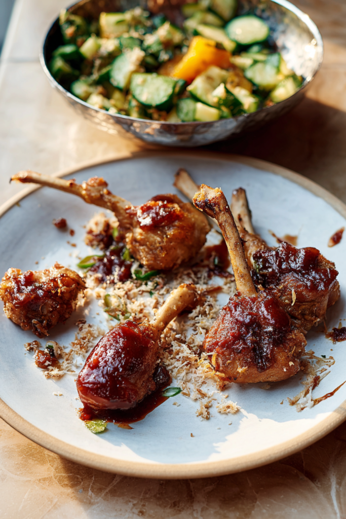 Jamie Oliver Air Fryer BBQ Chicken Lollipops