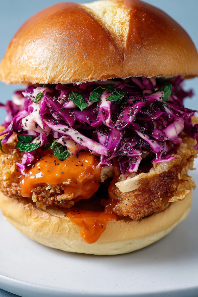 Jamie Oliver Air Fryer Gochujang Chicken Burgers