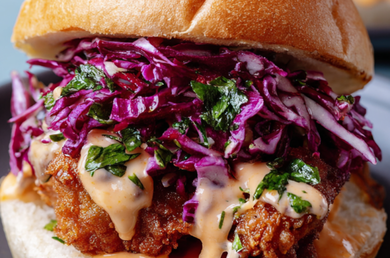 Jamie Oliver Air Fryer Gochujang Chicken Burgers