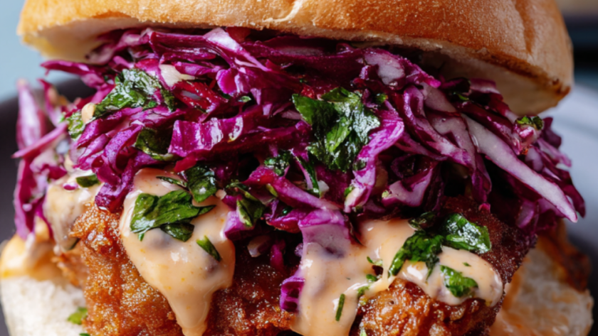 Jamie Oliver Air Fryer Gochujang Chicken Burgers